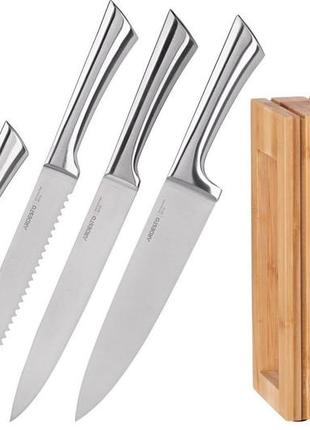 Набор кухонных ножей 6 предметов black mars, нержавейка, ardesto - наборы ножей