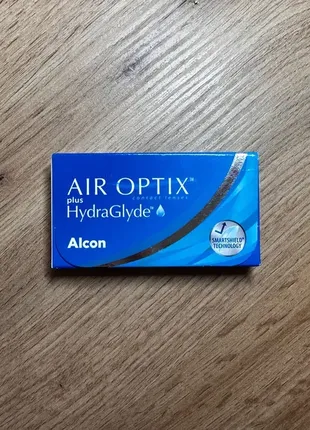 Контактні лінзи air optix hydraglyde -4,75