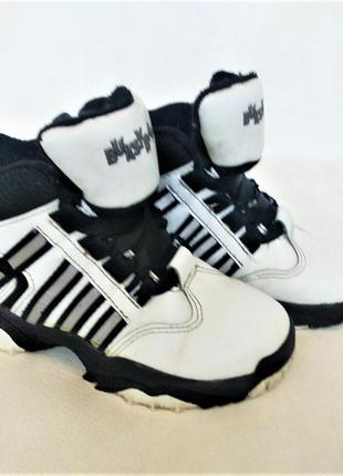 Яркие демисезнные ботинки хайтопы кожа размер 29 стелька 17,5