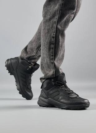 Adidas terrex swift r termo all black9 фото