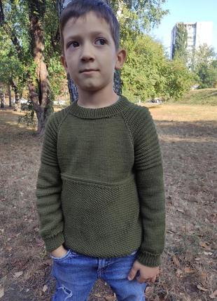 Хлопковый свитер
