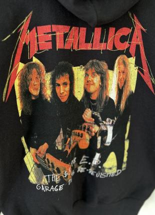 Винтажное худи metallica6 фото