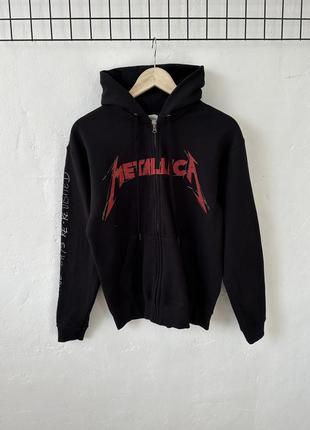 Винтажное худи metallica