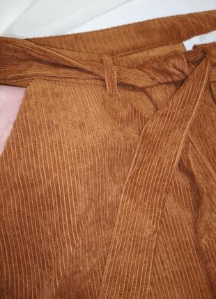 Крутые брендовые женские рыжи свободветовые брюки kaffe, 46р4 фото