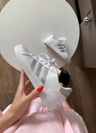 Женские кроссовки adidas grand court 2.0 k