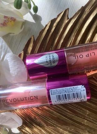 Зволожуючий блиск масло для губ glaze lip oil revolution3 фото