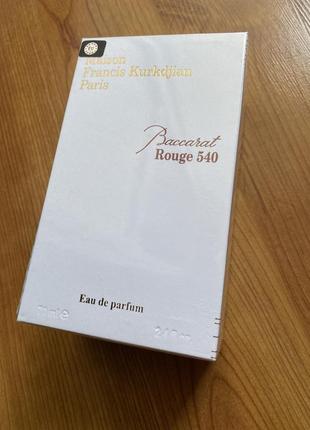 Духи maison francis kurkdjian baccarat rouge 540 edp 70 ml.