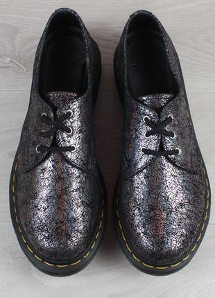 Шкіряні жіночі туфлі dr. martens 1461 оригінал, розмір 392 фото