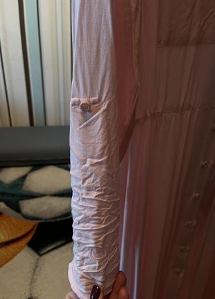 Легкое розовое платье из батиста , размер 463 фото