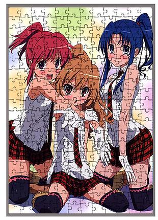 Пазл аниме торадора! toradora! 20х28 см 120 элементов (pazl_008)