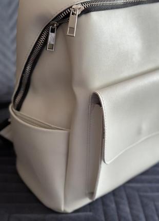 Білий новий рюкзак2 фото
