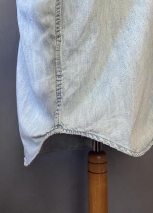Levis джинсовая рубашка с длинным рукавом размер xl8 фото