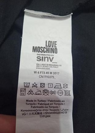 Футболка love moschino.5 фото