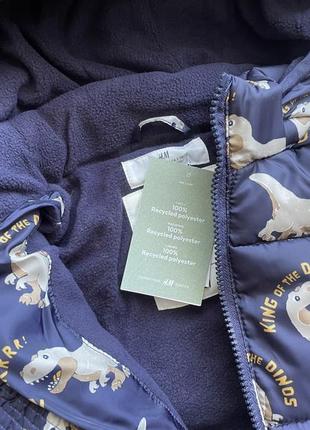 Тепла зимова куртка h&m для хлопчика 2