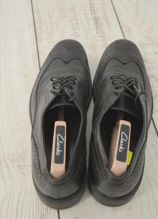 Geox raspira чоловічі шкіряні туфлі броги чорного кольору оригінал 46 розмір3 фото