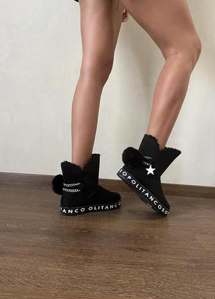 Sale❗️угги новые теплые зима черные