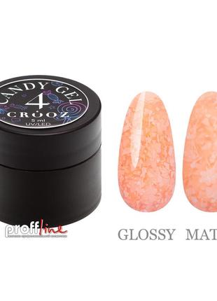 Гель для дизайна crooz candy gel, 5 мл № 4