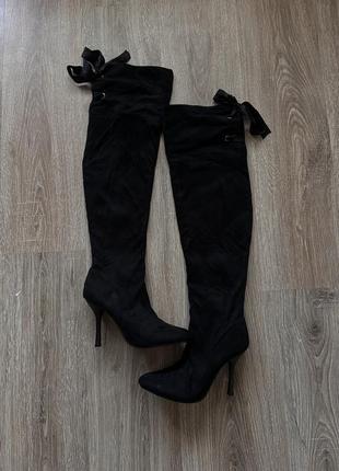 Ботфорти-панчохи на шпильці