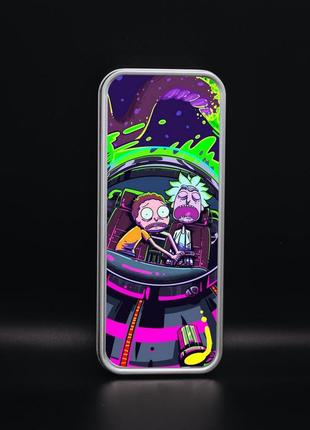 Металевий пенал rick and morty