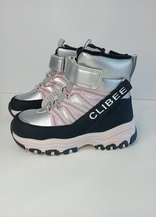 Зимние ботинки для девочек clibee8 фото