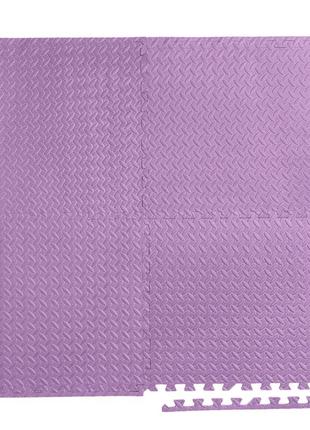 Мат-пазл (ласточкин хвост) cornix mat puzzle eva 120 x 120 x 1 cм xr-0232 purple poland3 фото