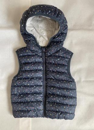 Жилєтка manor на дівчинку 12-18міс