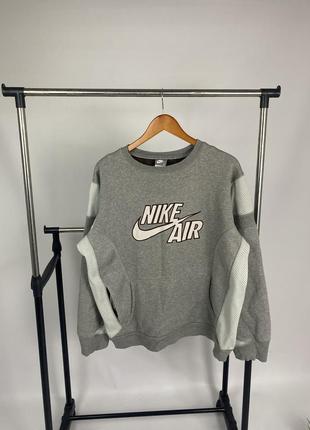 Винтажный свитшот nike l-xl кофта найк винтажная