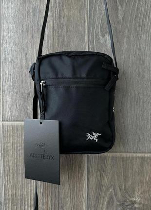 Мессенджер arcteryx черный black, борсетка артерикс, сумка через плечо мужская/подростковая купить carhartt wip stussy ellesse champion kappa