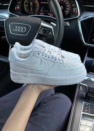 Nike air force 1 winter all white5 фото