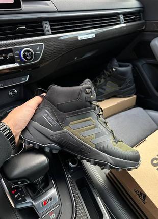 Чоловічі кросівки adidas terrex swift r termo army green3 фото