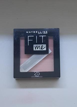 Maybelline fit me румяна7 фото