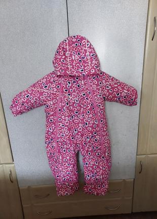 Зимний комбинезон на девочку 80 86 роста