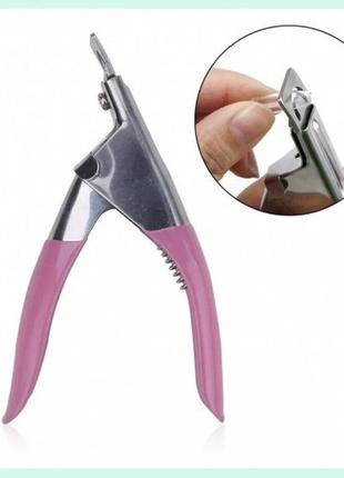 Металевий типсоріз (каттер, кусачки) для обрізання штучних нігтів, типс та верхніх форм