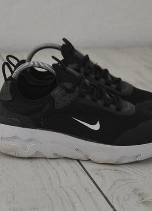 Nike react женские оригинальные кроссовки черного цвета оригинал 38 37.5 размер