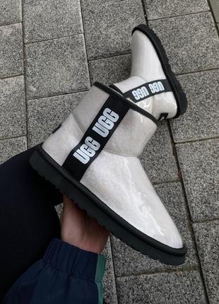 Ugg classic clear mini natural/black