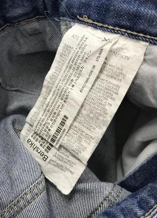 Трендовые джинсовые шорты bershka denim kargo, карго, с карманами, бершка, оригинал, свободные, широкие, деним, голубые, синие5 фото