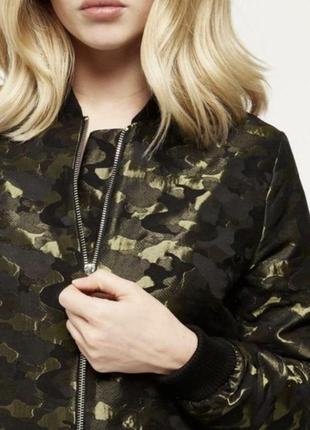 Бомбер куртка ветровка милитари river island