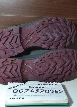 Lowa tiagogtx 37.5-38р кросівки черевики тактичні берці шкіряні6 фото