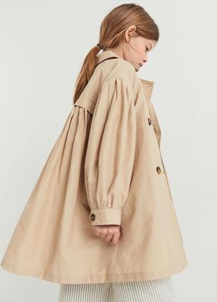 Тренч плащ zara