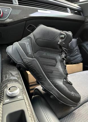 Мужские кроссовки adidas terrex swift r termo all black