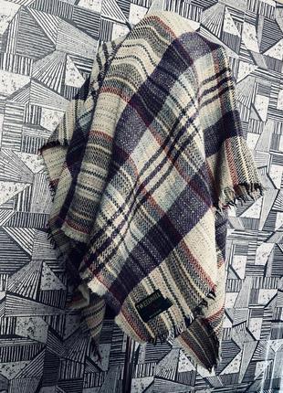 Ексклюзивний картатий вовняний шарф палантин у клітину тартан tweedmill tartan.