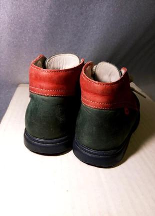 Кожаные ботинки clarks 24 р.4 фото