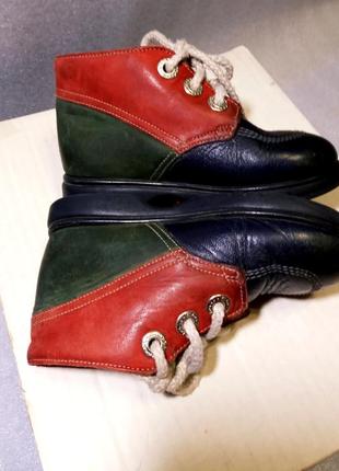 Кожаные ботинки clarks 24 р.2 фото