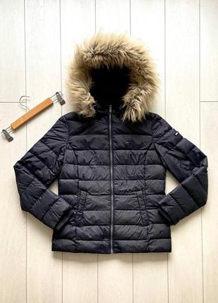Куртка tommy hilfiger женская пуховик