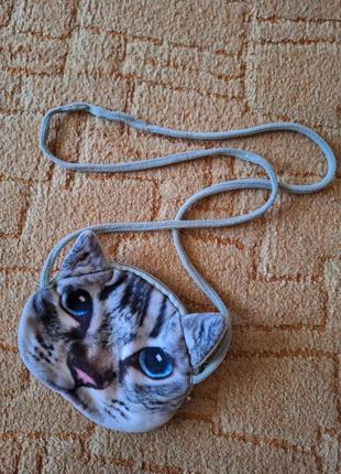 Сумочка кошелёк котик