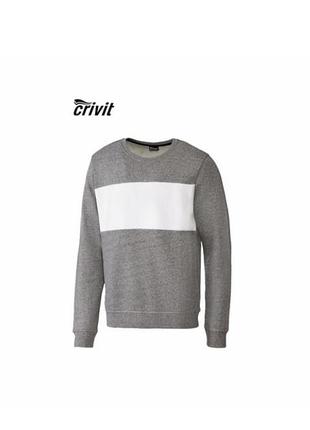 Свитшот двунитка мужской crivit ничевина р. м