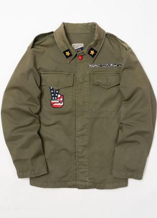 History repeats vintage military jacket жіночий піджак- сорочка