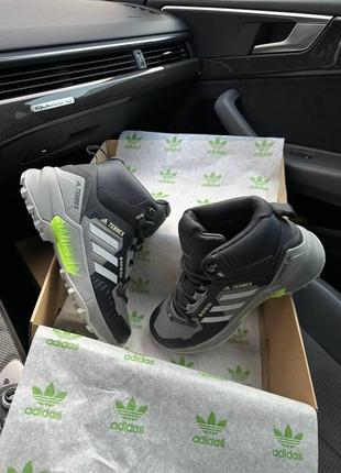 Чоловічі кросівки adidas terrex swift r termo gray green8 фото