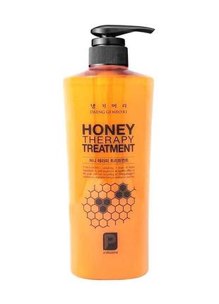 Медовый кондиционер для волос daeng gi meo ri professional honey therapy treatment 500 ml1 фото