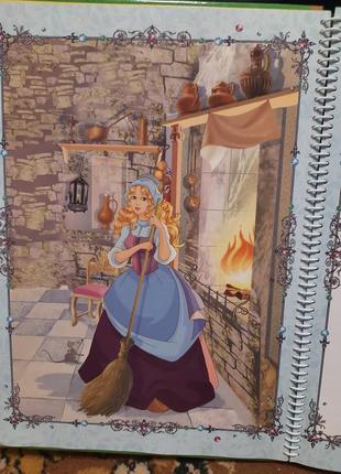 Шарль перро росмэн сказки красивая большая подарочная детская книга книжка для детей золушка спящая красавица3 фото
